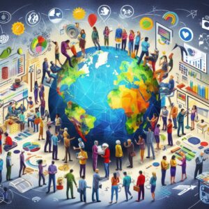 People around the world solving problems